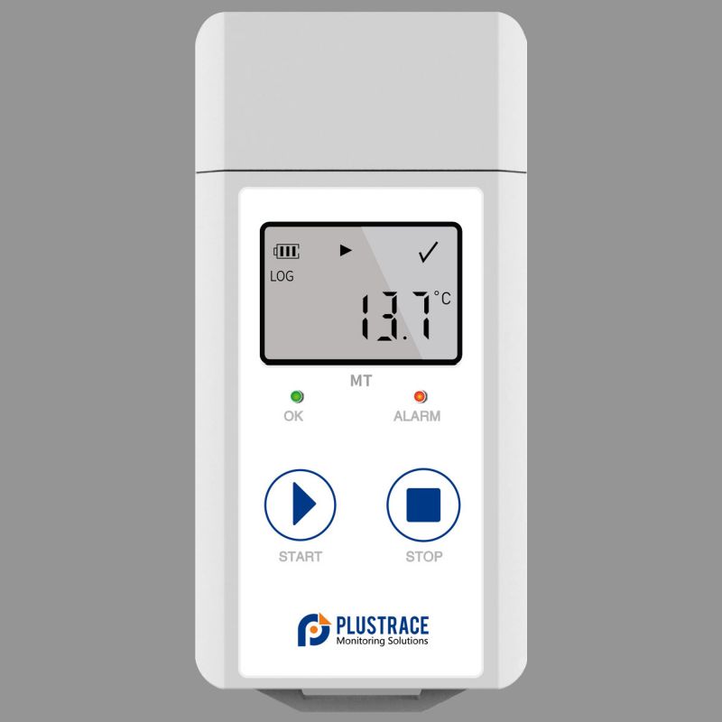 Temperatuurdatalogger voor meervoudig gebruik