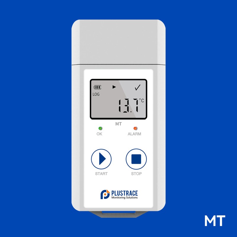 Temperatuurdatalogger voor meervoudig gebruik