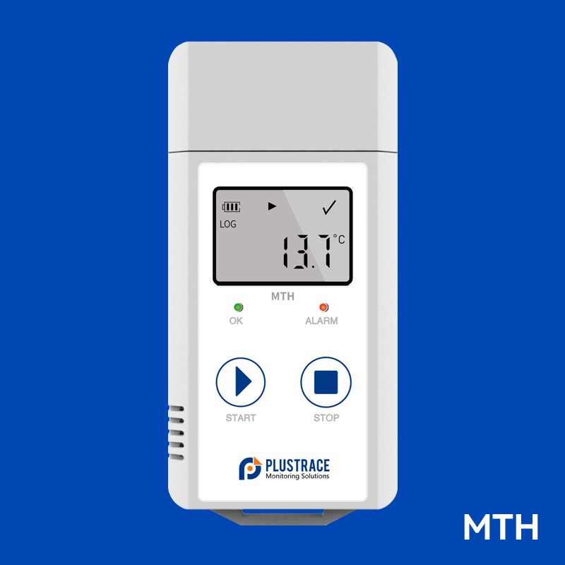 Datalogger voor meervoudig gebruik van temperatuur en vochtigheid